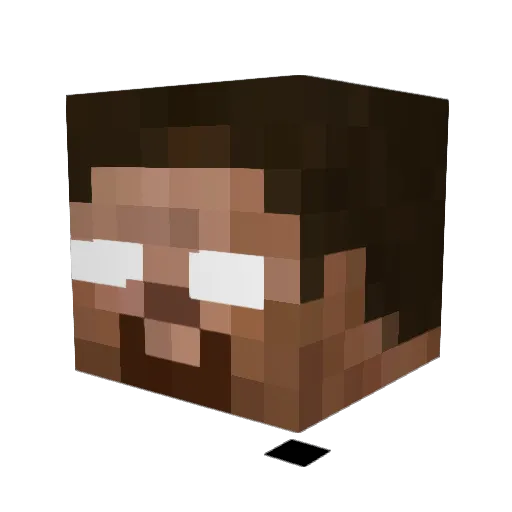 CatchingGnat367 Minecraft avatar head, 3D render