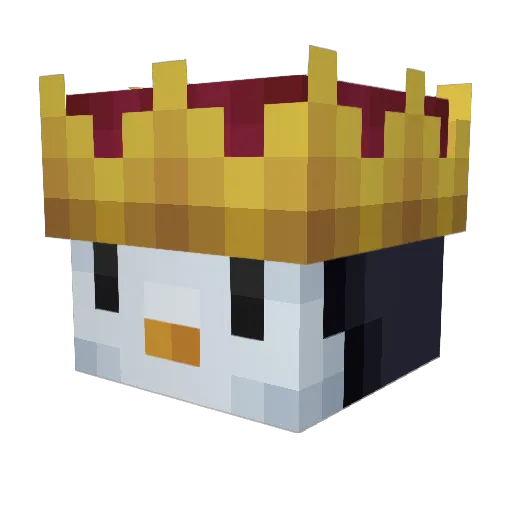 Catchylus Minecraft avatar head, 3D render