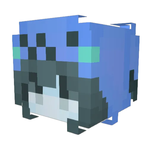 Catcoffe00 Minecraft avatar head, 3D render