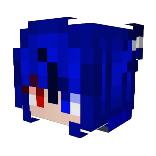 Catgurl1127 Minecraft avatar head, 3D render