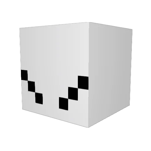 Cath3rin6 Minecraft avatar head, 3D render
