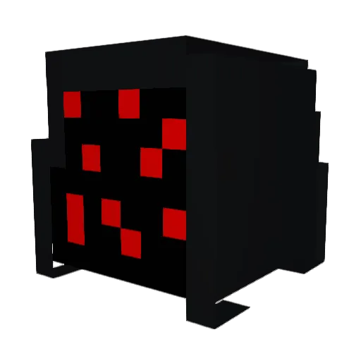 Cath_2000 Minecraft avatar head, 3D render