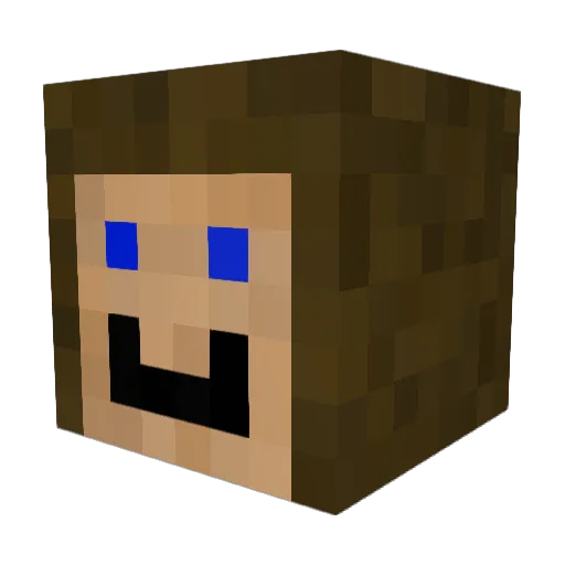 Cathrine_DK Minecraft avatar head, 3D render