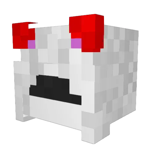 Catlove850 Minecraft avatar head, 3D render