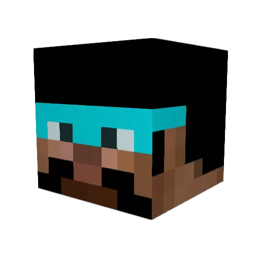 CatmanNova Minecraft avatar head, 3D render