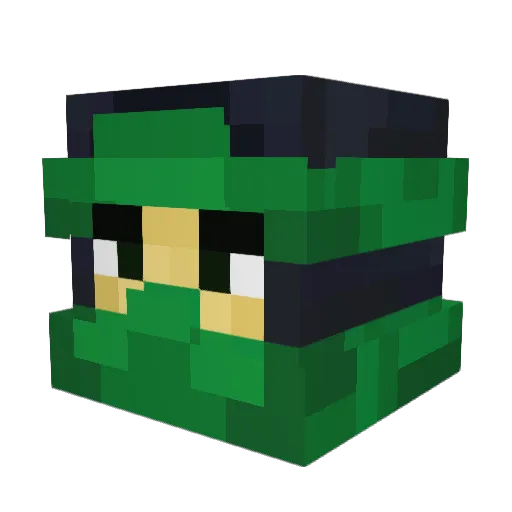 CatnipDealer57 Minecraft avatar head, 3D render