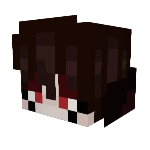 Cato5D Minecraft avatar head, 3D render