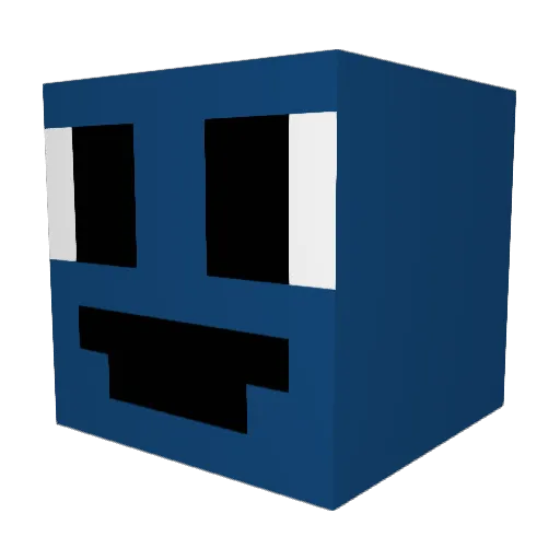 Catolotol Minecraft avatar head, 3D render