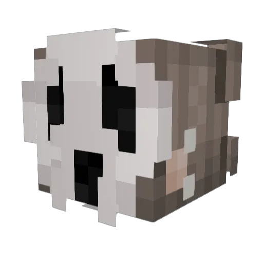 CatonQuinton Minecraft avatar head, 3D render