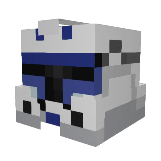 CatsAreCute1964 Minecraft avatar head, 3D render