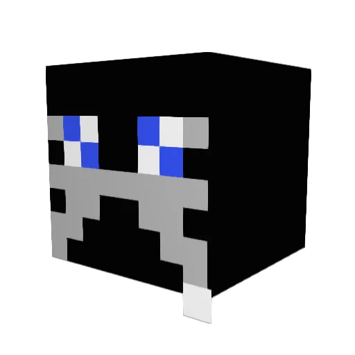 CatsRule1199 Minecraft avatar head, 3D render