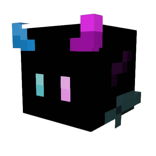 Catsoup1 Minecraft avatar head, 3D render