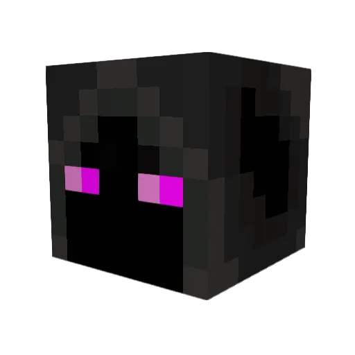 Catweazle_ Minecraft avatar head, 3D render