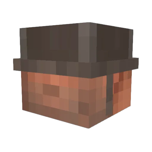 CauanAfton Minecraft avatar head, 3D render