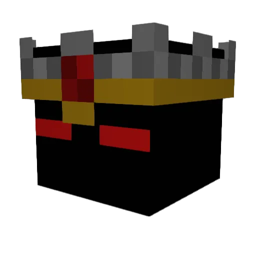 Caulome Minecraft avatar head, 3D render