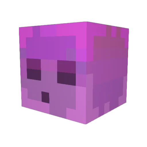 CausticBryan Minecraft avatar head, 3D render