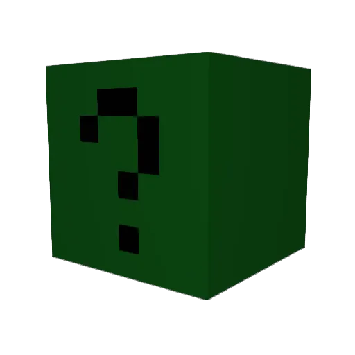 Caustic_260 Minecraft avatar head, 3D render
