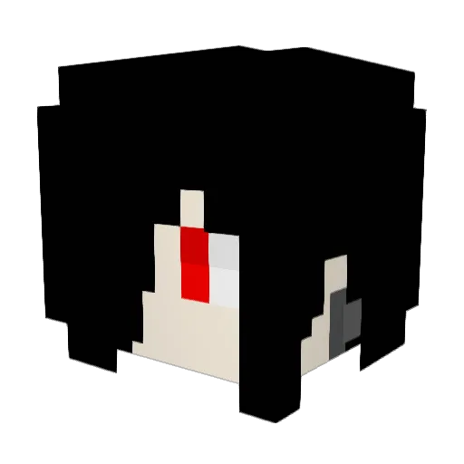 Caverit0 Minecraft avatar head, 3D render