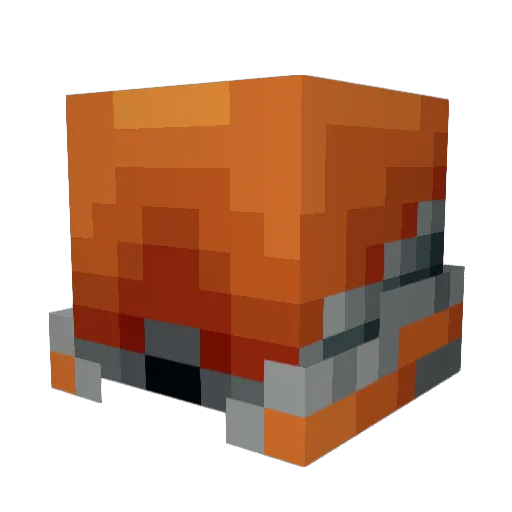 Cawlby Minecraft avatar head, 3D render