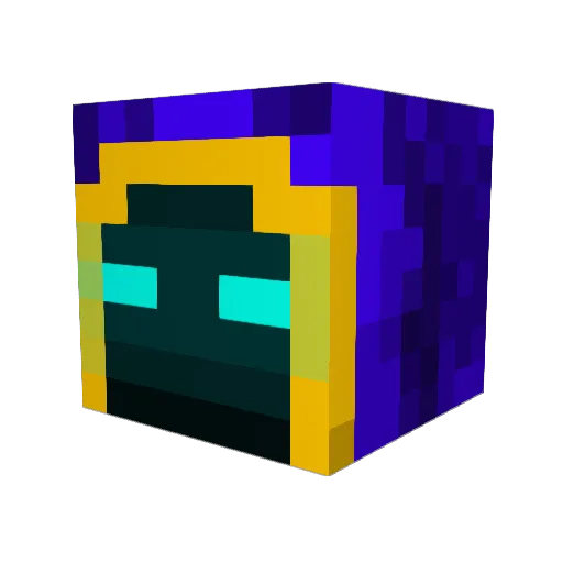 CaxaroK_G Minecraft avatar head, 3D render