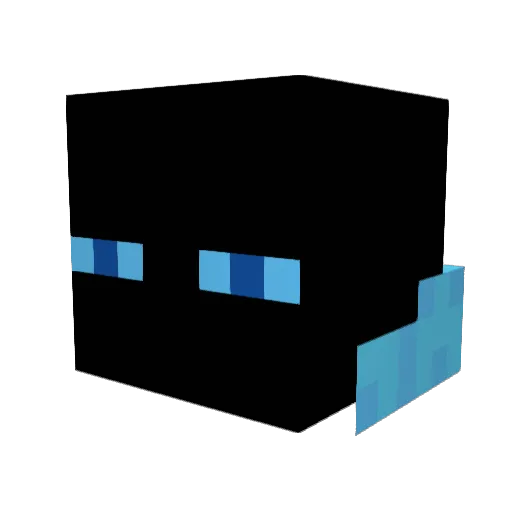 Cayden_PlaysMC Minecraft avatar head, 3D render
