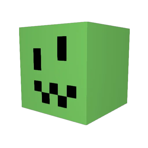Cays2ndChance Minecraft avatar head, 3D render