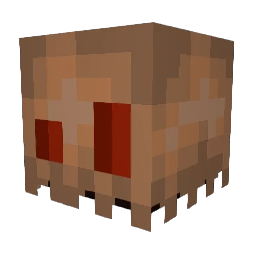 CazamHere Minecraft avatar head, 3D render