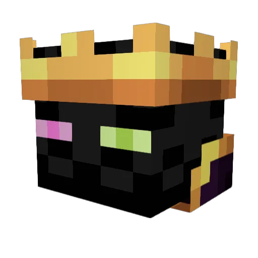 CazualAutomation Minecraft avatar head, 3D render