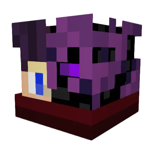 Cazual_Blade Minecraft avatar head, 3D render