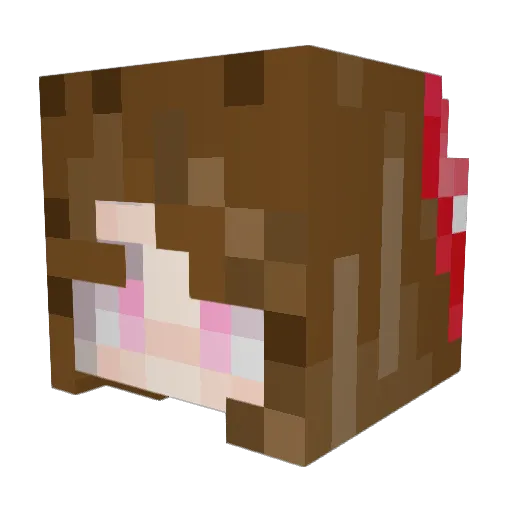 Cbaxter62 Minecraft avatar head, 3D render