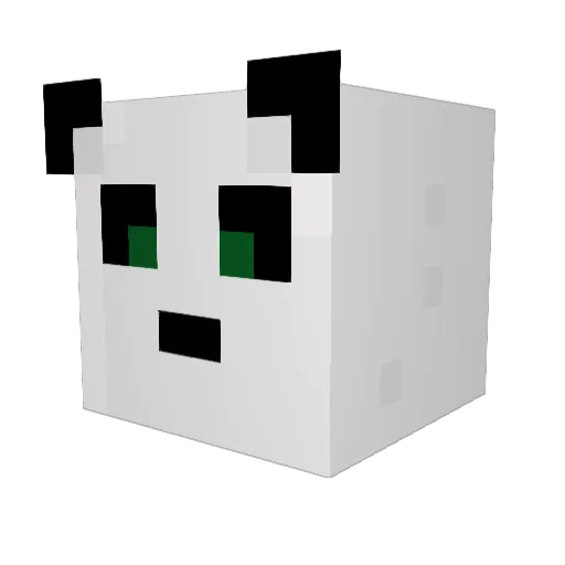 Cbenn01 Minecraft avatar head, 3D render
