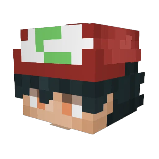 Cbreezy1318 Minecraft avatar head, 3D render