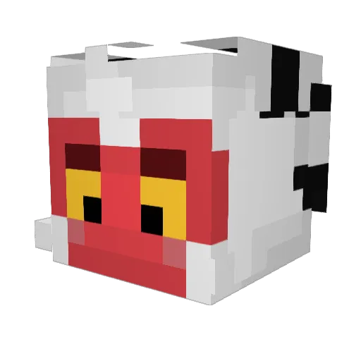 Ccg103 Minecraft avatar head, 3D render