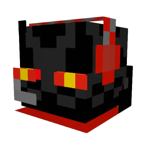 CdeezgunZ Minecraft avatar head, 3D render