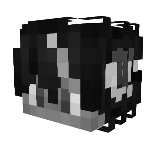 Cdog20111269 Minecraft avatar head, 3D render