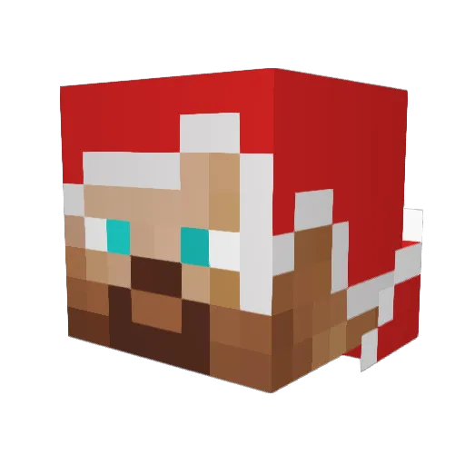 Cdogarrows101 Minecraft avatar head, 3D render
