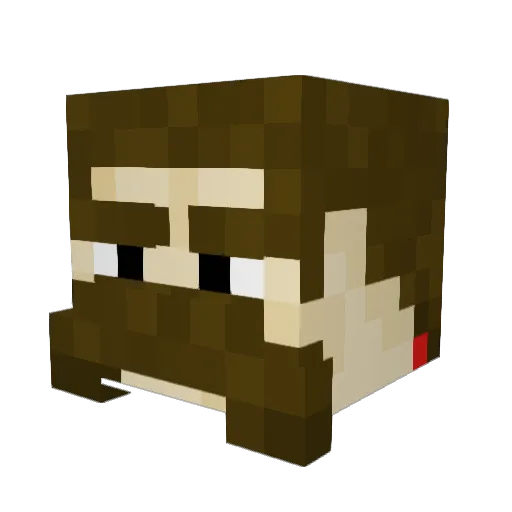 CeCe__ Minecraft avatar head, 3D render