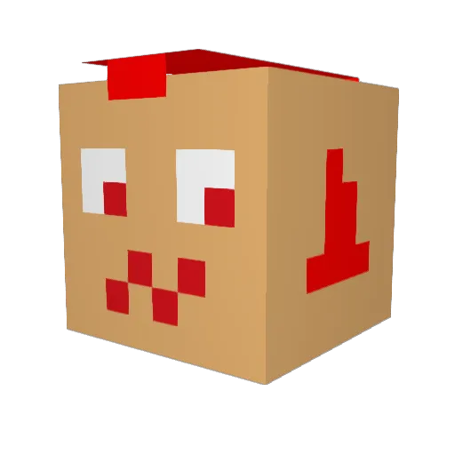 CeDDorN Minecraft avatar head, 3D render