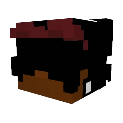 CeNts60 Minecraft avatar head, 3D render