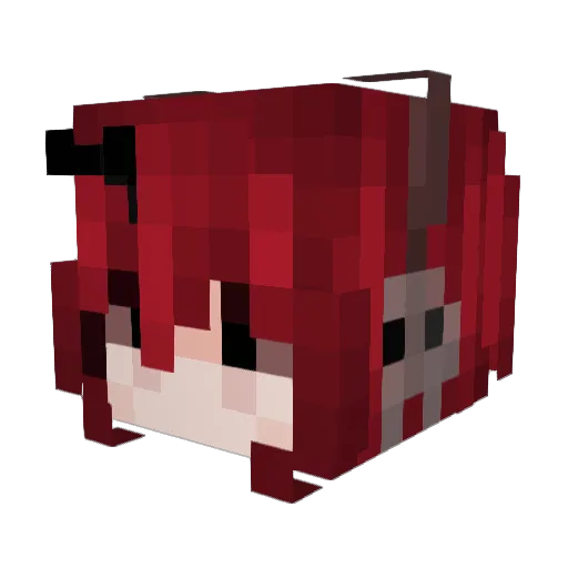 Cea1224 Minecraft avatar head, 3D render