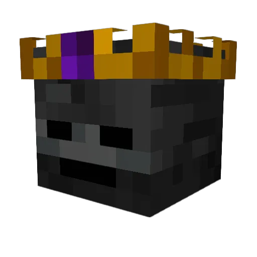 CeasarSupreme Minecraft avatar head, 3D render