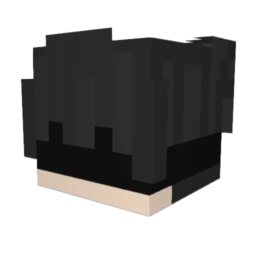Ceasrrrr Minecraft avatar head, 3D render