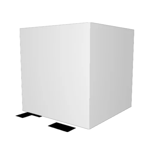 CeastFire Minecraft avatar head, 3D render