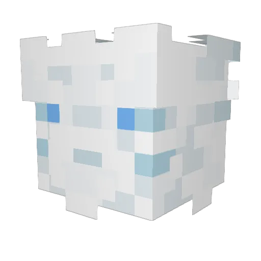 Ceboladosgames Minecraft avatar head, 3D render