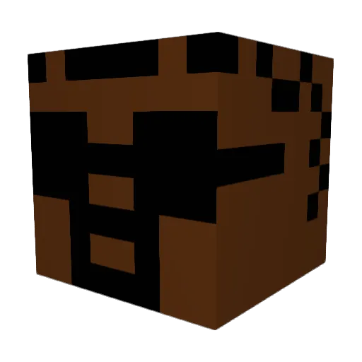 CeeLo_green Minecraft avatar head, 3D render