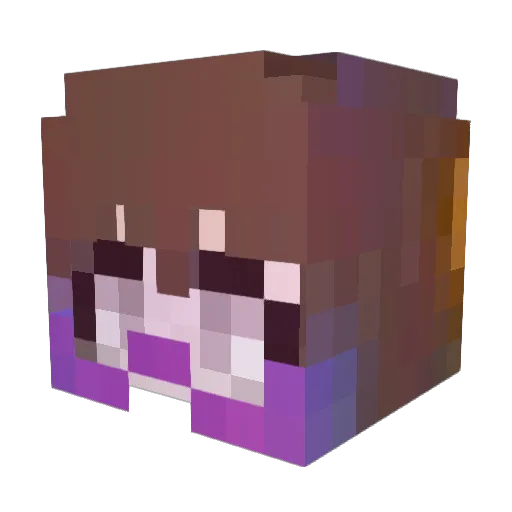 CeeStar666 Minecraft avatar head, 3D render