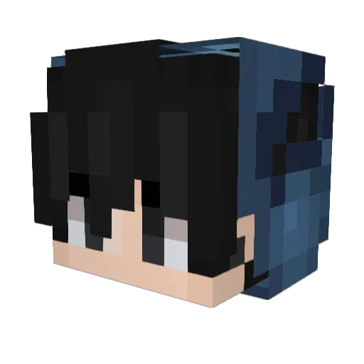 CeeeeeL Minecraft avatar head, 3D render