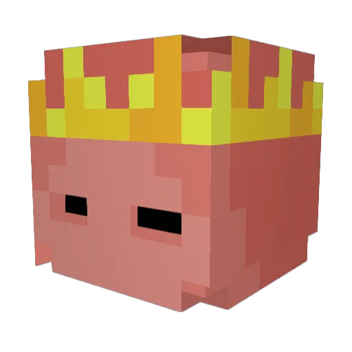 Cegie5569 Minecraft avatar head, 3D render