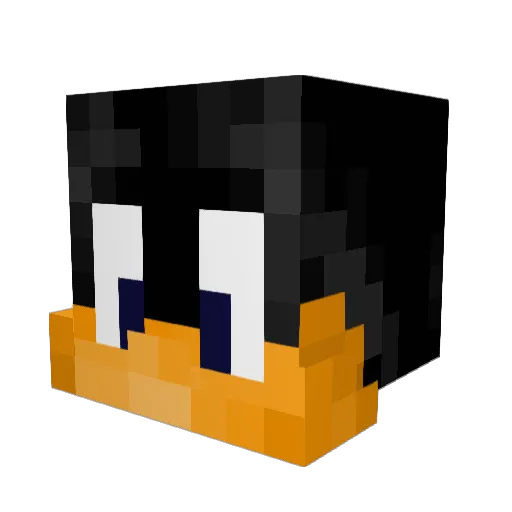 Ceice Minecraft avatar head, 3D render