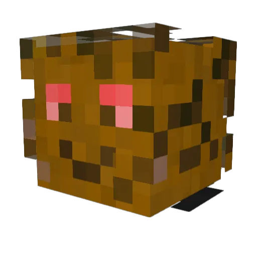 CeifeiroYT Minecraft avatar head, 3D render